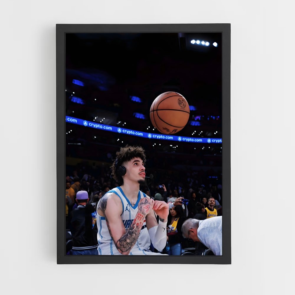 Poster Lamelo ball brut – affiche Basketball (vue 2)